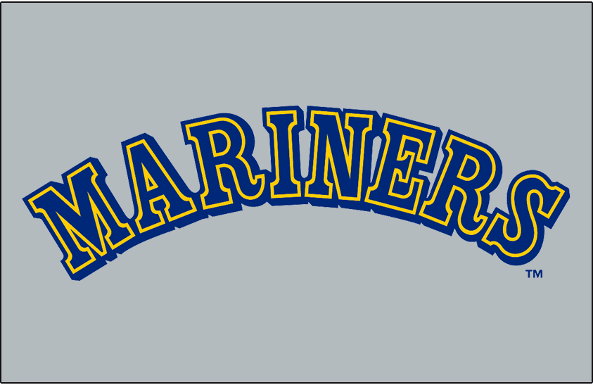 Seattle Mariners 1987-1992 Jersey Logo fabric transfer